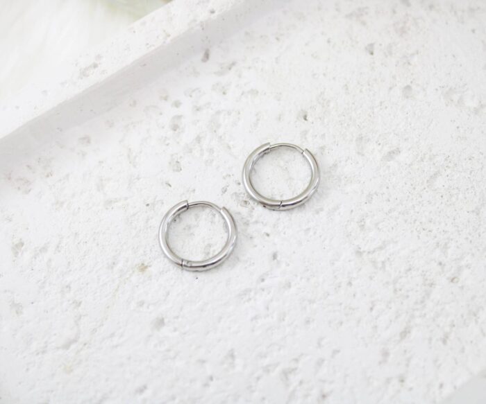 עגילי חישוק קטנים 15 מ״מ