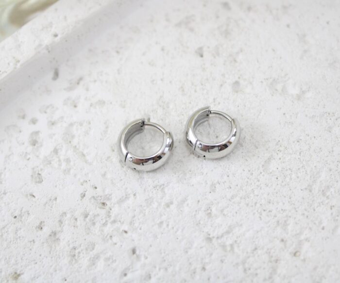 עגילי חישוק עבים 12 מ״מ