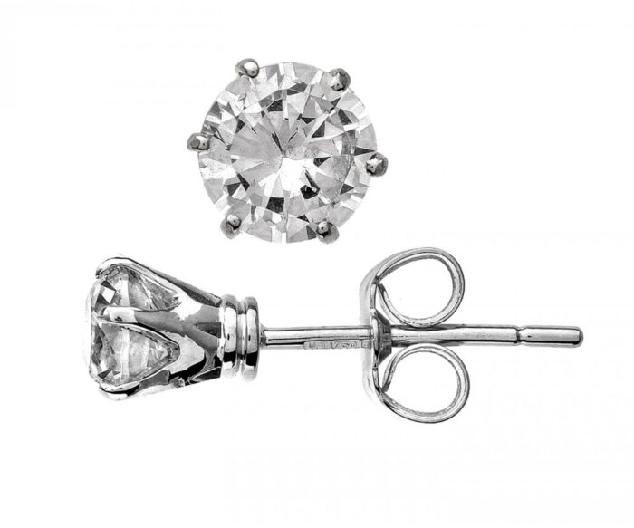 עגילי כסף 925 צמודים