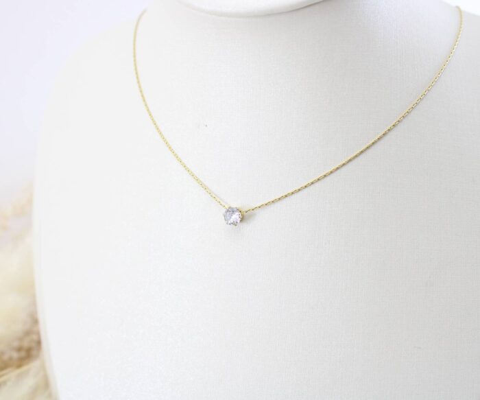 שרשרת זרקון עדינה